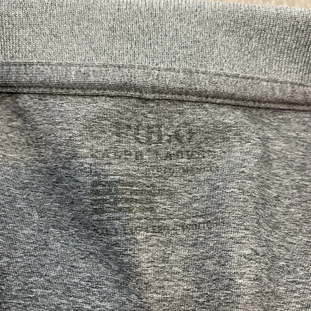 Polo Ralph Lauren Polo Shirt Men XXL Gray Performance Stretch Jersey Golf Preppy